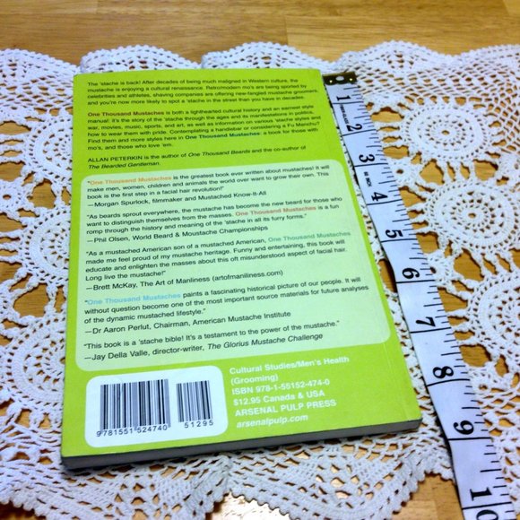 3 for $10 book sale! Humor, History - One Thousand Mustaches - Picture 2 of 9